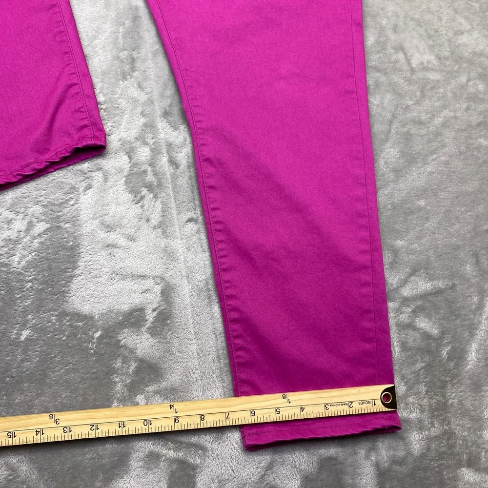 Curve Appeal Magenta Pink Minimalist Jeggings Jeans Women's Size‎ 16/33 Fits 34